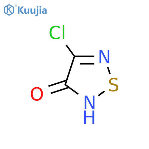 4-chloro-1,2,5-thiadiazol-3-ol structure