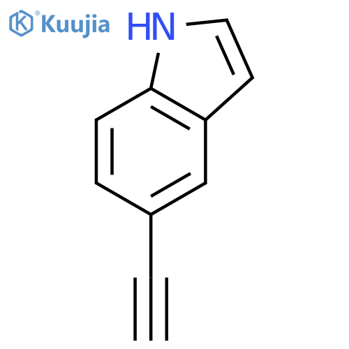 5-ethynyl-1H-indole structure