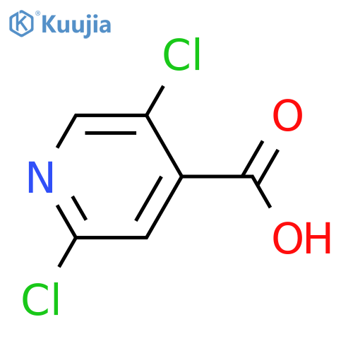 2,5-Dichloroisonicotinic acid structure