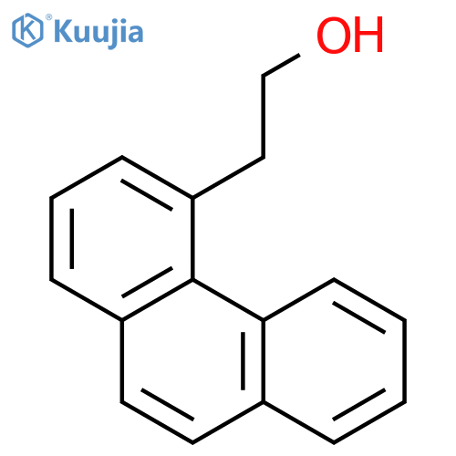 2-(phenanthren-4-yl)ethanol structure