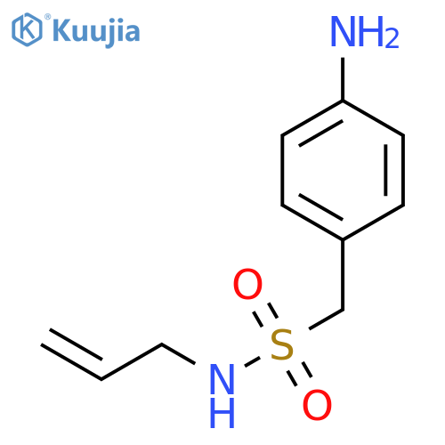 1-(4-Aminophenyl)-N-(prop-2-en-1-yl)methanesulfonamide structure