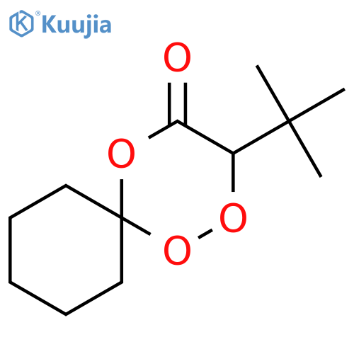 1,2,5-Trioxaspiro[5.5]undecan-4-one, 3-(1,1-dimethylethyl)- structure