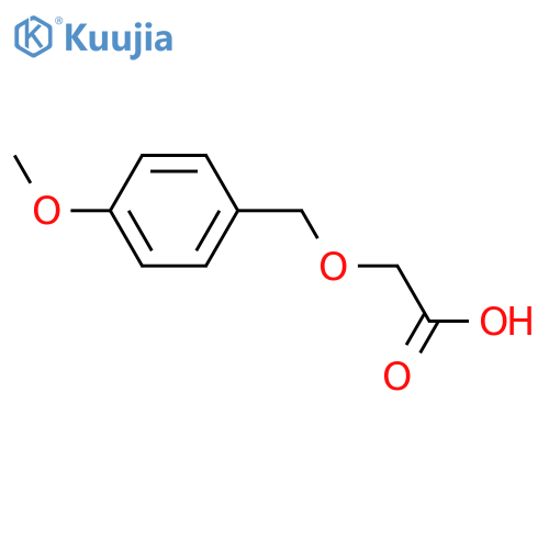 2-[(4-methoxyphenyl)methoxy]acetic acid structure