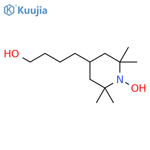1-Piperidinyloxy, 4-(4-hydroxybutyl)-2,2,6,6-tetramethyl- structure