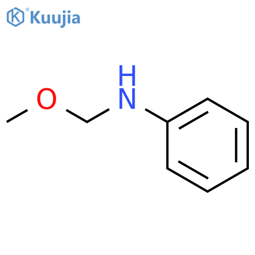 Benzenamine, N-(methoxymethyl)- structure