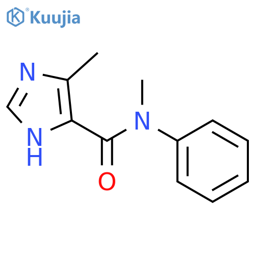 1H-Imidazole-4-carboxamide, N,5-dimethyl-N-phenyl- structure