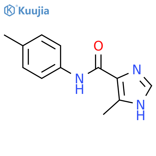 1H-Imidazole-4-carboxamide, 5-methyl-N-(4-methylphenyl)- structure
