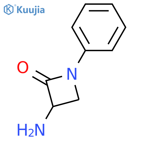 3-amino-1-phenylazetidin-2-one structure