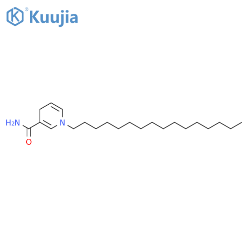 3-Pyridinecarboxamide, 1-hexadecyl-1,4-dihydro- structure