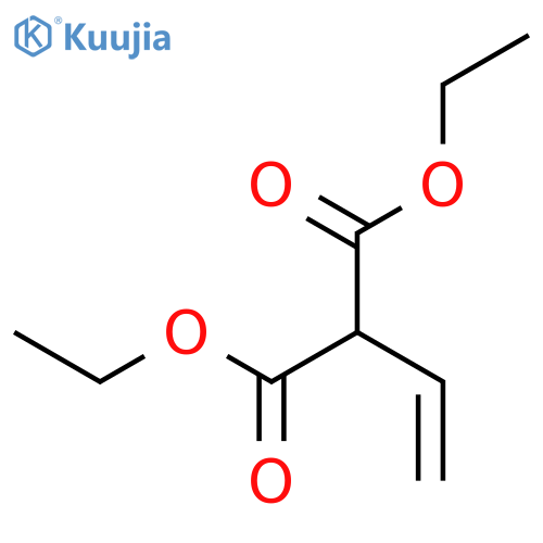 Propanedioic acid, ethenyl-, diethyl ester structure