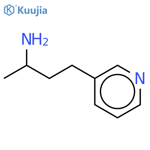 4-(pyridin-3-yl)butan-2-amine structure