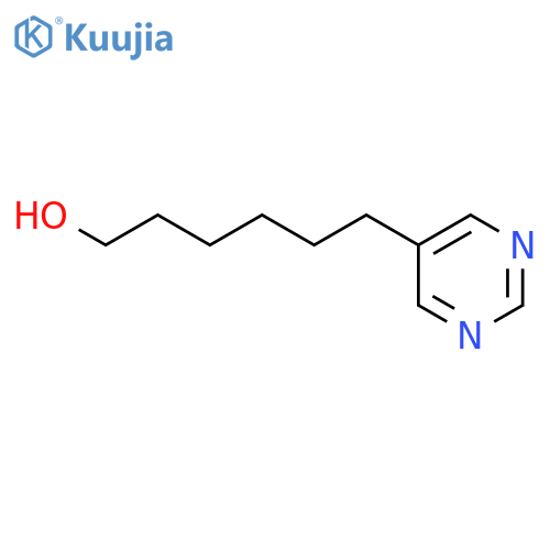 5-Pyrimidinehexanol structure