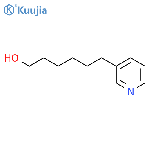 3-Pyridinehexanol structure