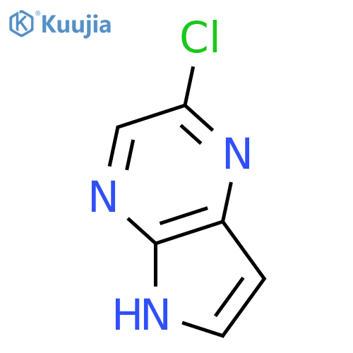 2-Chloro-5H-pyrrolo[2,3-B]pyrazine structure