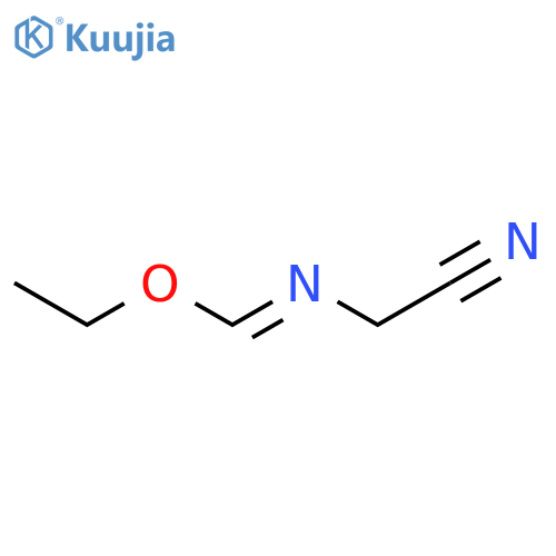 Methanimidic acid, N-(cyanomethyl)-, ethyl ester structure