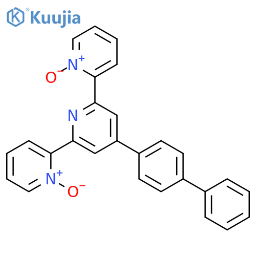2,2':6',2''-Terpyridine, 4'-[1,1'-biphenyl]-4-yl-, 1,1''-dioxide structure