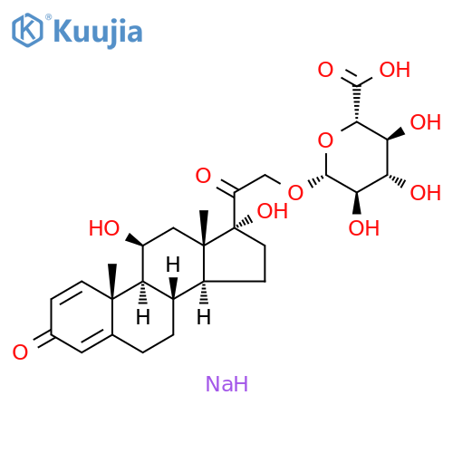 Prednisolone 21-b-D-Glucuronide- Sodium Salt structure