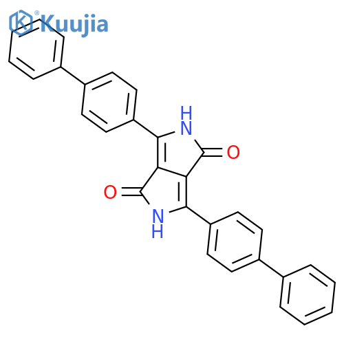 3,6-Bis(1,1'-biphenyl-4-yl)-2,5-dihydropyrrolo3,4-cpyrrole-1,4-dione structure