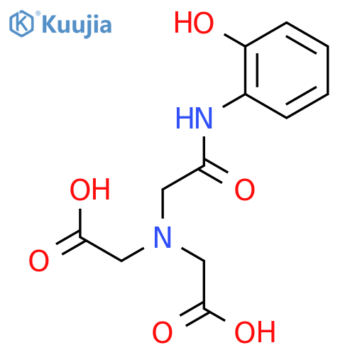 Glycine, N-(carboxymethyl)-N-[2-[(2-hydroxyphenyl)amino]-2-oxoethyl]- structure