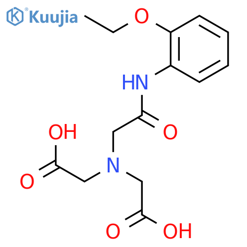 Glycine, N-(carboxymethyl)-N-[2-[(2-ethoxyphenyl)amino]-2-oxoethyl]- structure