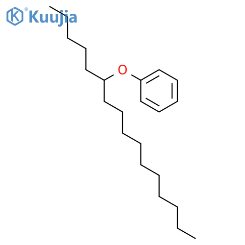 Benzene, [(1-pentylundecyl)oxy]- structure