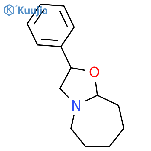 Oxazolo[3,2-a]azepine, octahydro-2-phenyl- structure
