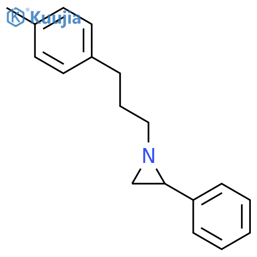 Aziridine, 1-[3-(4-methylphenyl)propyl]-2-phenyl-, (S)- structure