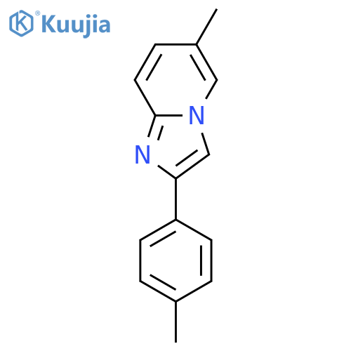 6-methyl-2-(4-methylphenyl)imidazo1,2-apyridine structure