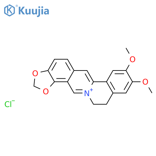 Epiberberine chloride structure