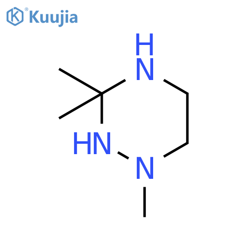 1,2,4-Triazine, hexahydro-1,3,3-trimethyl- structure