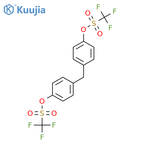 Methylenebis(4,1-phenylene) bis(trifluoromethanesulfonate) structure