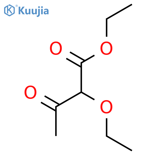Butanoic acid, 2-ethoxy-3-oxo-, ethyl ester structure