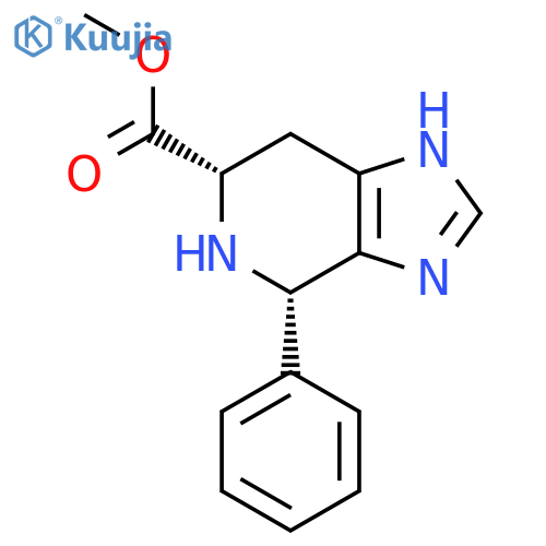 rac-methyl (4R,6R)-4-phenyl-3H,4H,5H,6H,7H-imidazo4,5-cpyridine-6-carboxylate structure