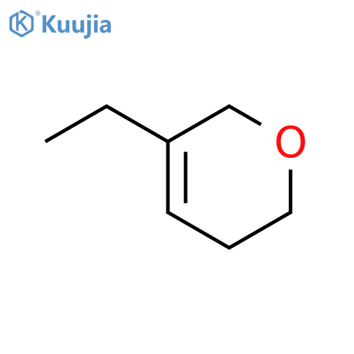 2H-Pyran, 3-ethyl-5,6-dihydro- structure