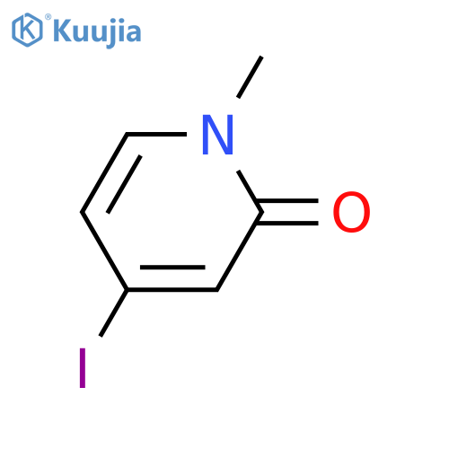 4-iodo-1-methyl-pyridin-2-one structure