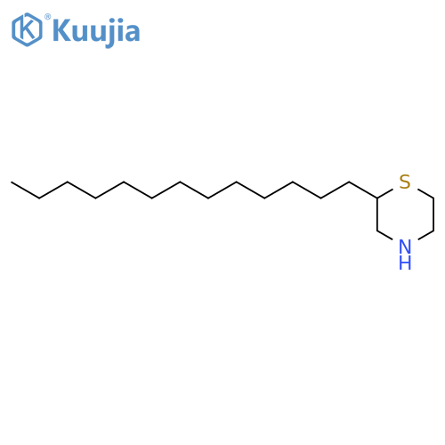 Thiomorpholine, 2-tridecyl- structure