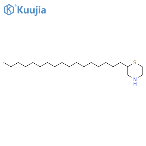 Thiomorpholine, 2-heptadecyl- structure