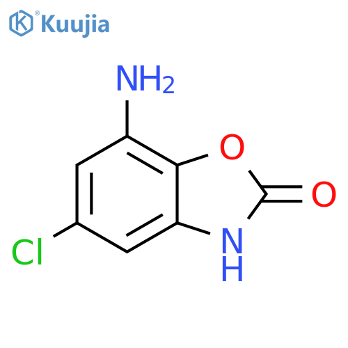 7-Amino-5-chloro-2(3H)-benzoxazolone structure