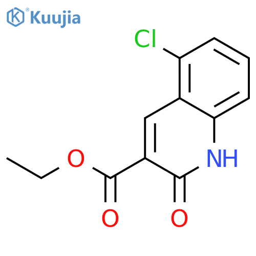 Ethyl 5-chloro-2-oxo-1h-quinoline-3-carboxylate structure