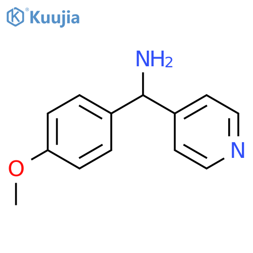 C-(4-Methoxy-phenyl)-C-pyridin-4-yl-methylaminedihydrochloride structure