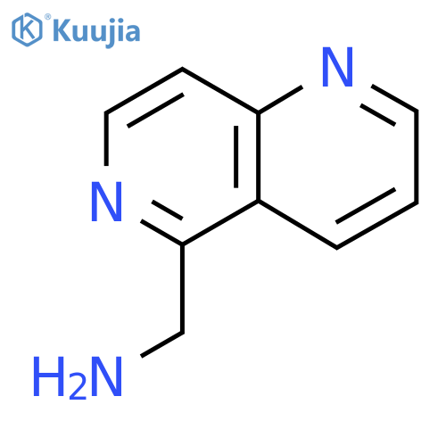 (1,6-Naphthyridin-5-yl)methanamine structure