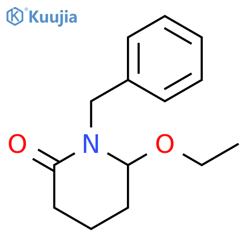 2-Piperidinone, 6-ethoxy-1-(phenylmethyl)- structure