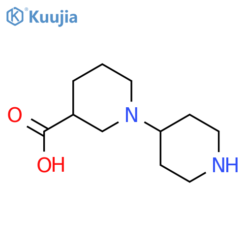 1,4'-Bipiperidine-3-carboxylic Aciddihydrochloride structure