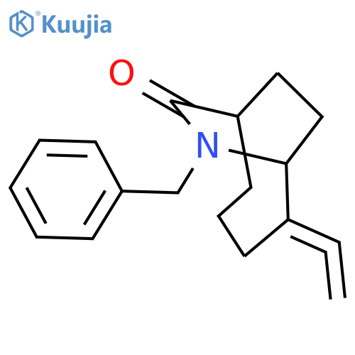 7-Azabicyclo[4.2.2]decan-8-one, 5-ethenylidene-7-(phenylmethyl)- structure
