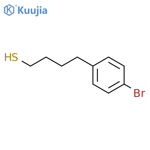 4-(4-bromophenyl)butane-1-thiol structure