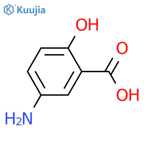 5-Aminosalicylic Acid structure