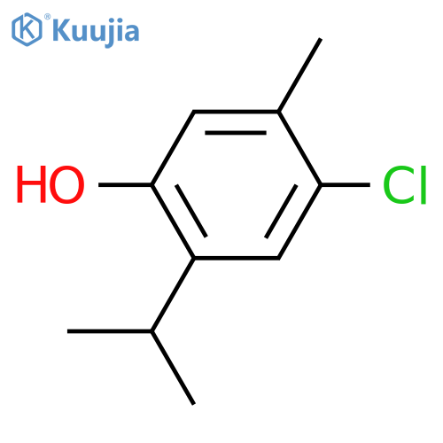 4-Chloro-2-isopropyl-5-methylphenol structure