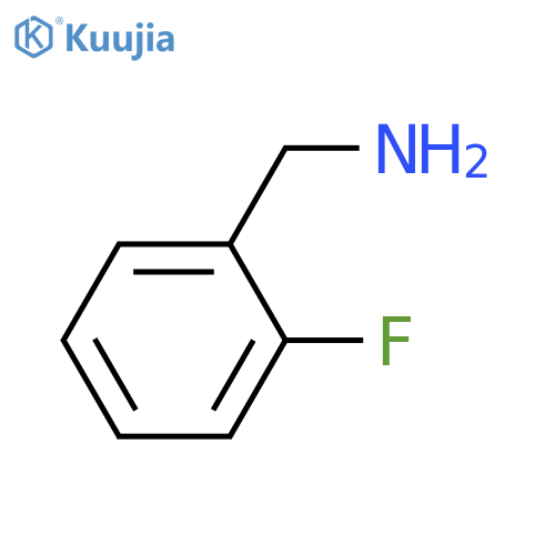 (2-fluorophenyl)methanamine structure