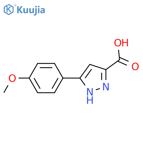 3-(4-METHOXYPHENYL)-1H-PYRAZOLE-5-CARBOXYLIC ACID structure