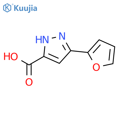 5-Furan-2-yl-2H-pyrazole-3-carboxylic acid structure